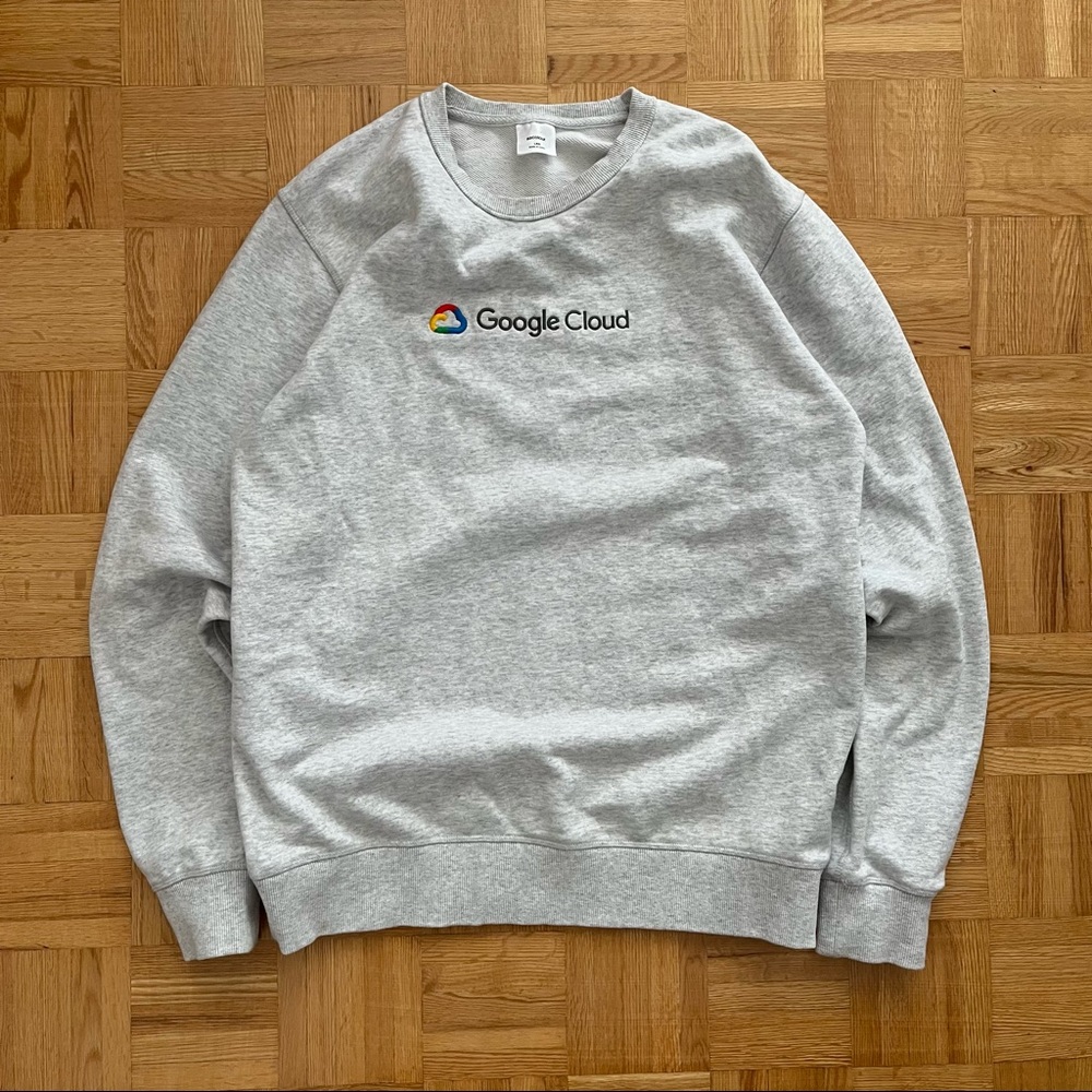 Google Cloud sweatshirt 
Size large